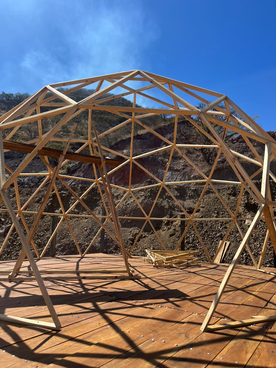 Domo terminado exterior